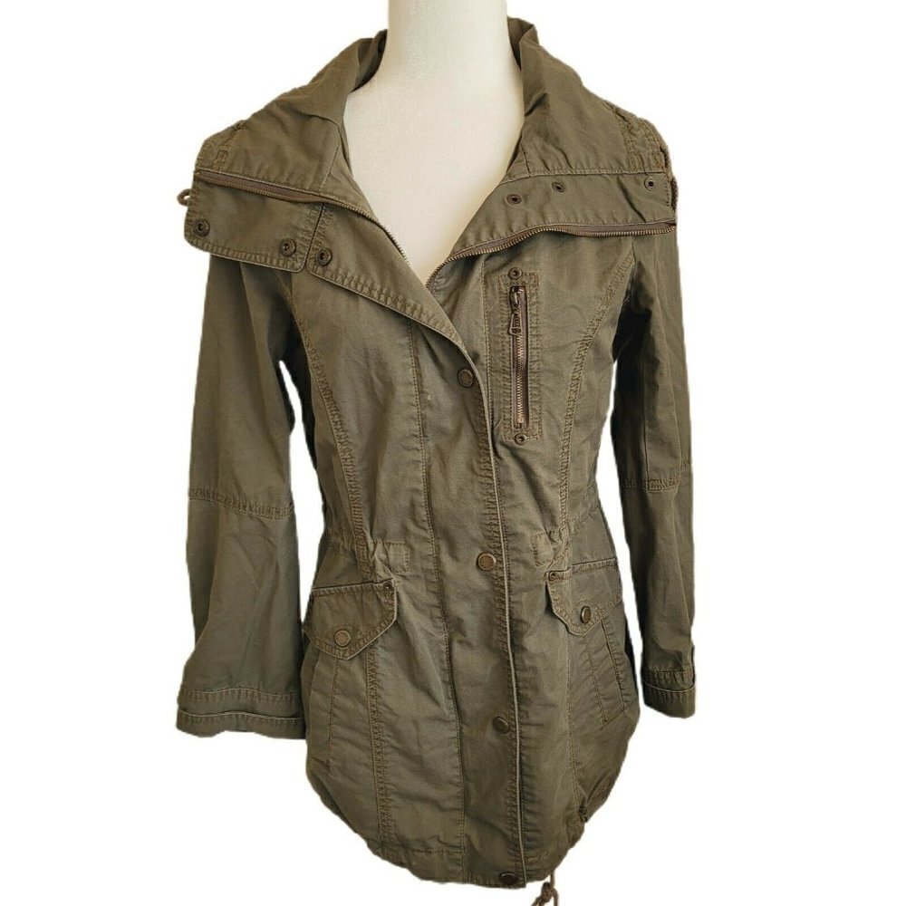 Marc New York Military Cargo Trench jacket Size S